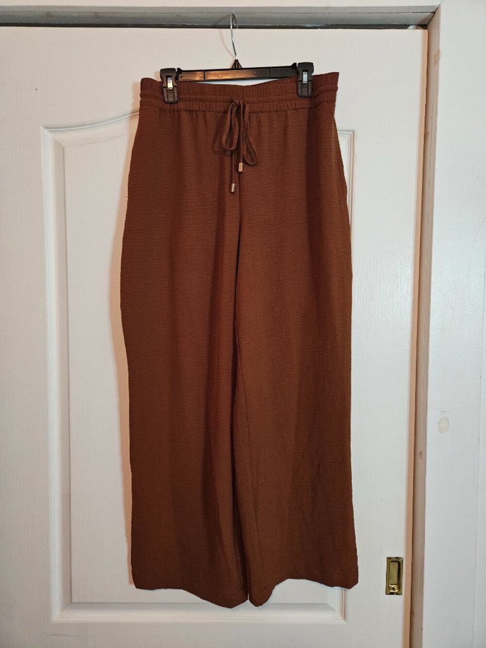 EUC Haver & Blair Brown High Rise Wide Leg Pant Sz M